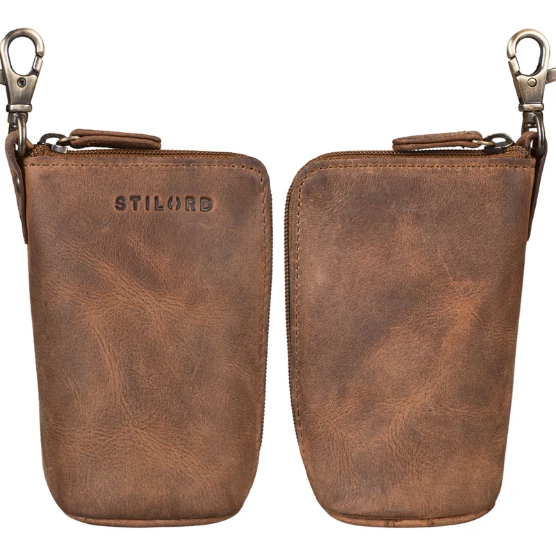 "Tanner" Schlüssel Etui Tasche Leder