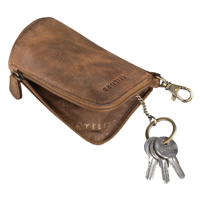 "Tanner" Schlüssel Etui Tasche Leder