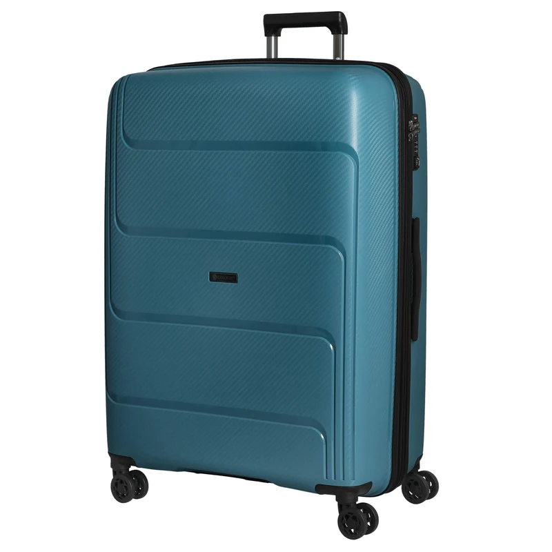 CHECK.IN St. Louis - 4-Rollen-Trolley 77 cm erw. (petrol)
