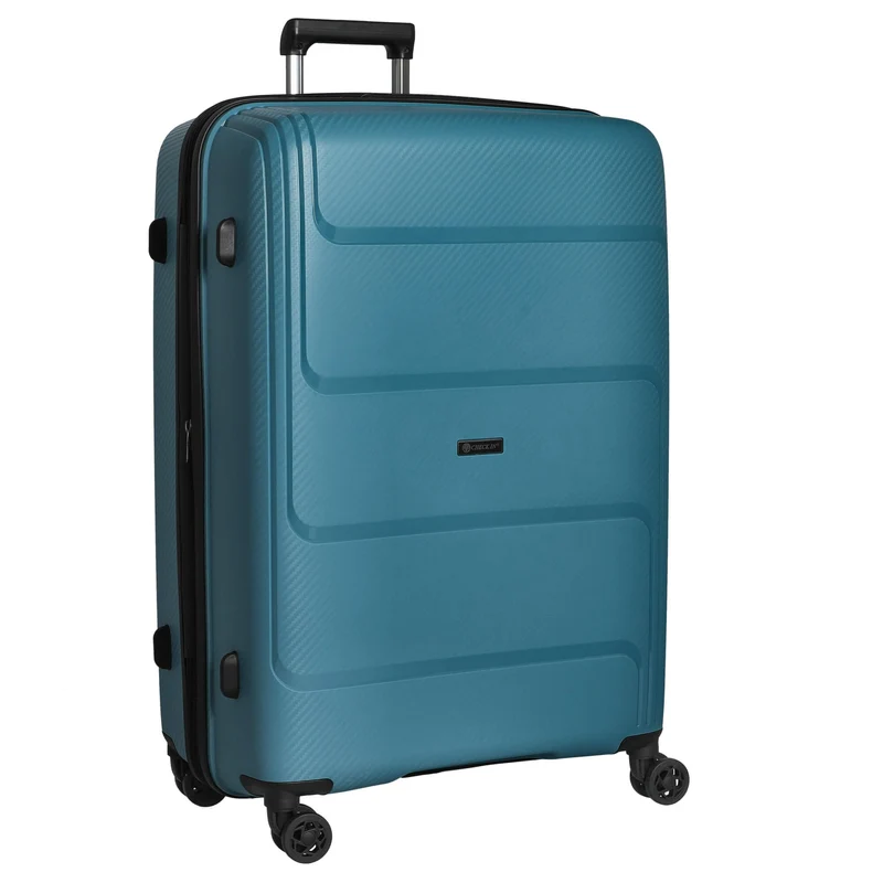 CHECK.IN St. Louis - 4-Rollen-Trolley 77 cm erw. (petrol)