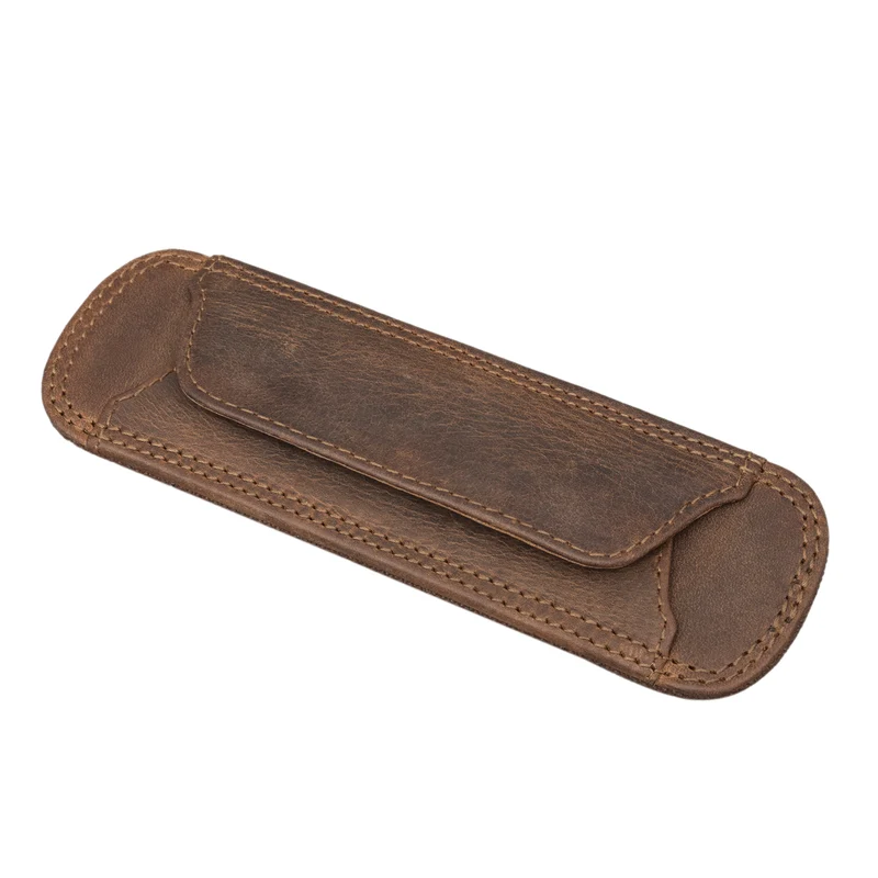 Schulterpolster Leder mit Druckknöpfen