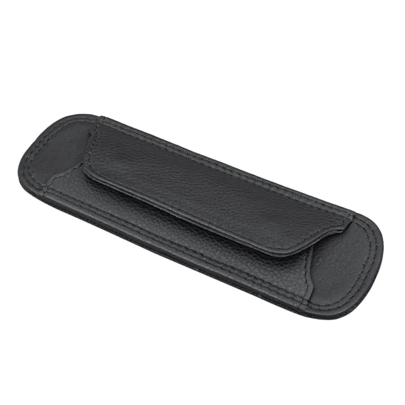 Schulterpolster Leder mit Druckknöpfen
