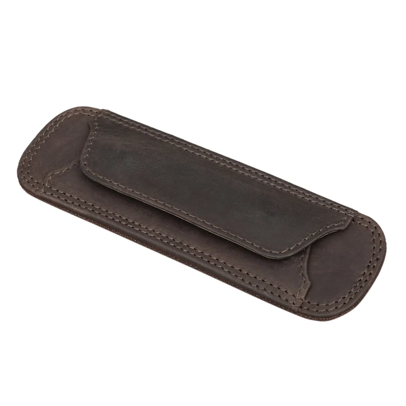 Schulterpolster Leder mit Druckknöpfen