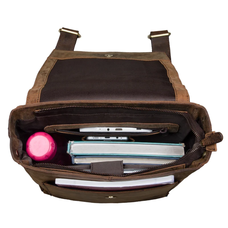 B-WARE "Simon" Daypack Rucksack Leder Vintage