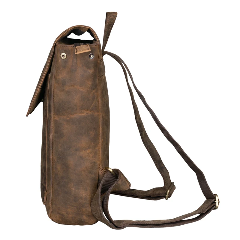 B-WARE "Simon" Daypack Rucksack Leder Vintage