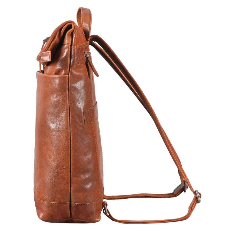 STILORD "Hudson" Rolltop Rucksack Leder