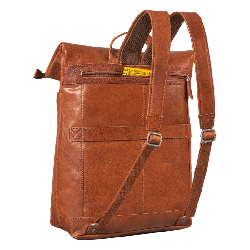 STILORD "Hudson" Rolltop Rucksack Leder