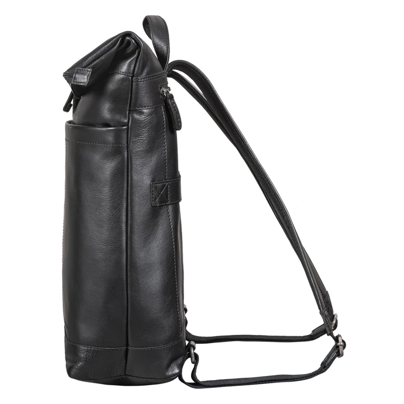 STILORD "Hudson" Rolltop Rucksack Leder
