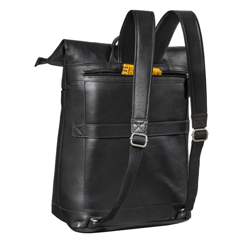 STILORD "Hudson" Rolltop Rucksack Leder