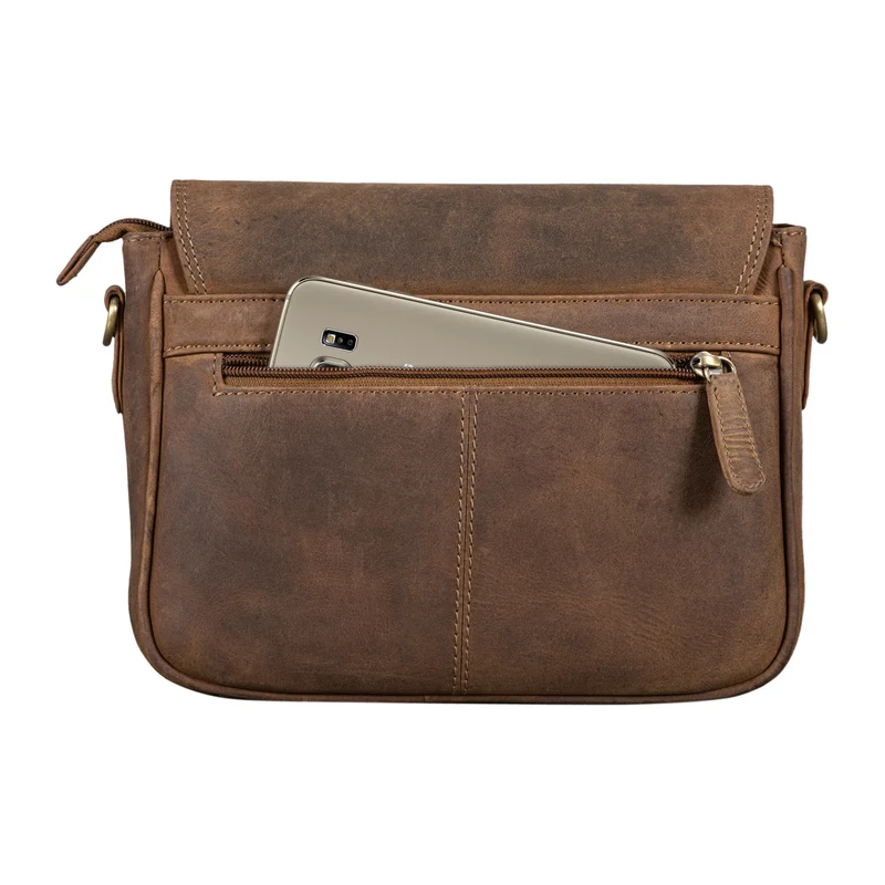 "Aisha" Vintage Handtasche Damen Leder