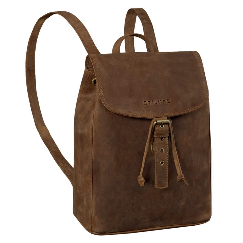 B-WARE "Valerie" Business Rucksack Damen Leder