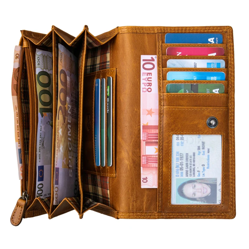 "Angelina" Portemonnaie Damen Groß