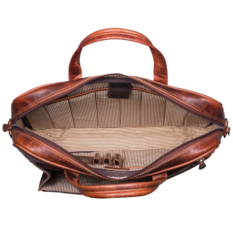 B-WARE Vintage Businesstasche Leder