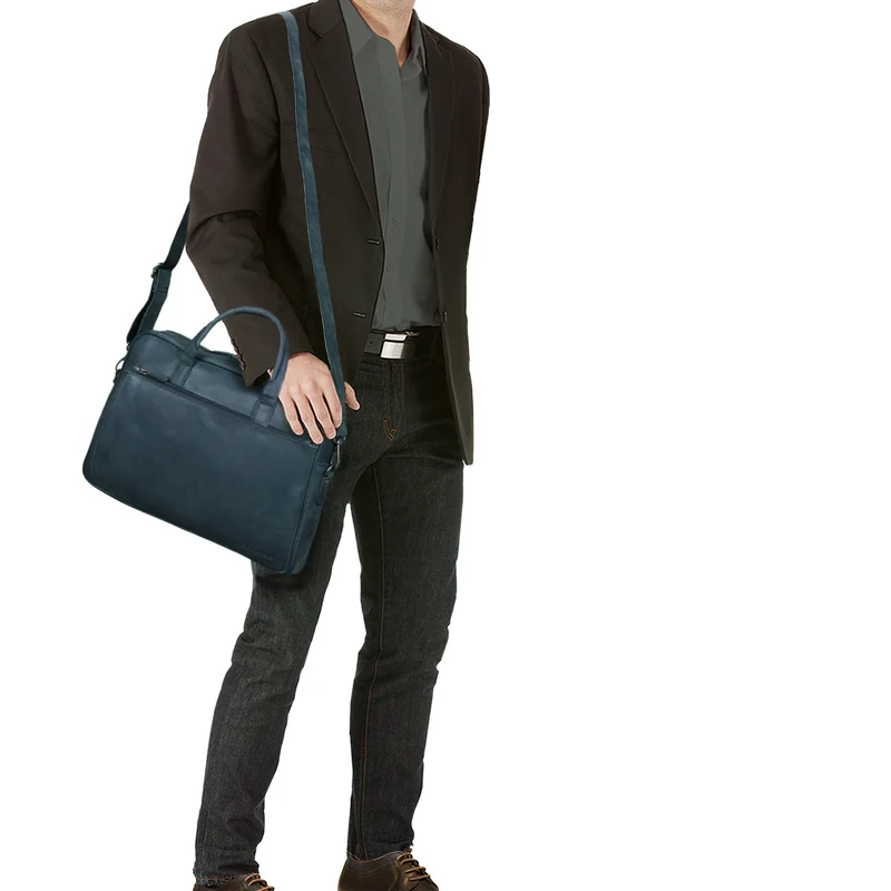 B-WARE Vintage Businesstasche Leder