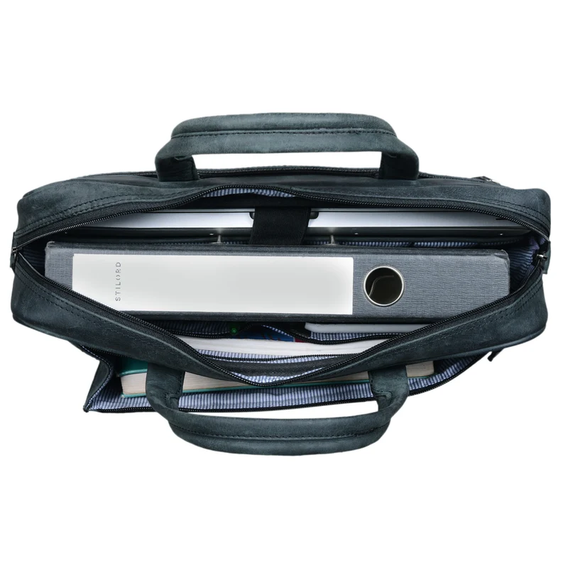 B-WARE Vintage Businesstasche Leder