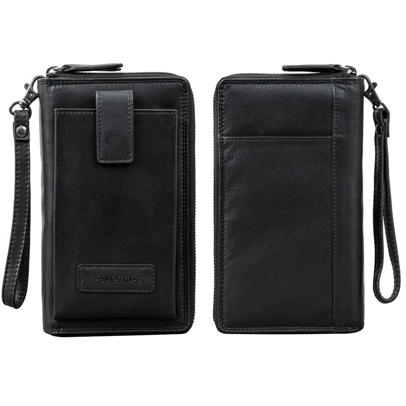 "Kieran" Reisebrieftasche Leder