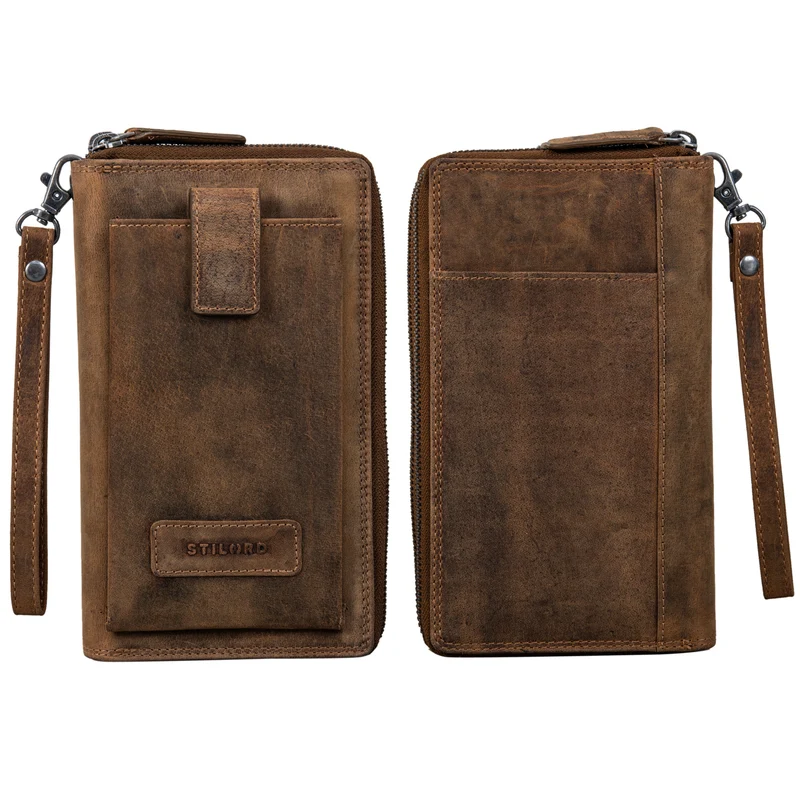 "Kieran" Reisebrieftasche Leder