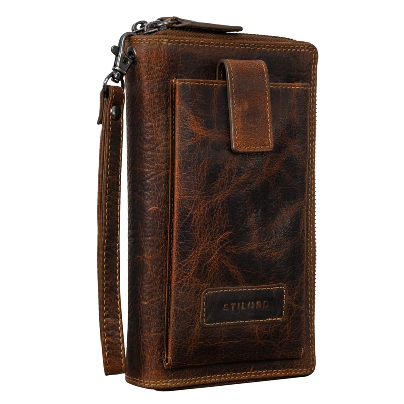 "Kieran" Reisebrieftasche Leder