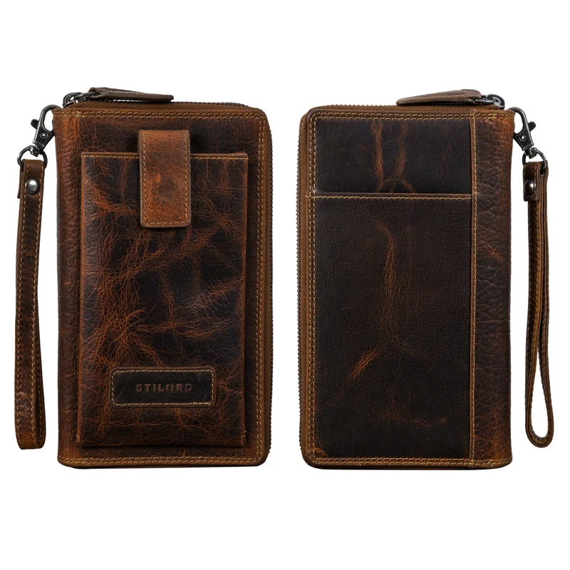 "Kieran" Reisebrieftasche Leder