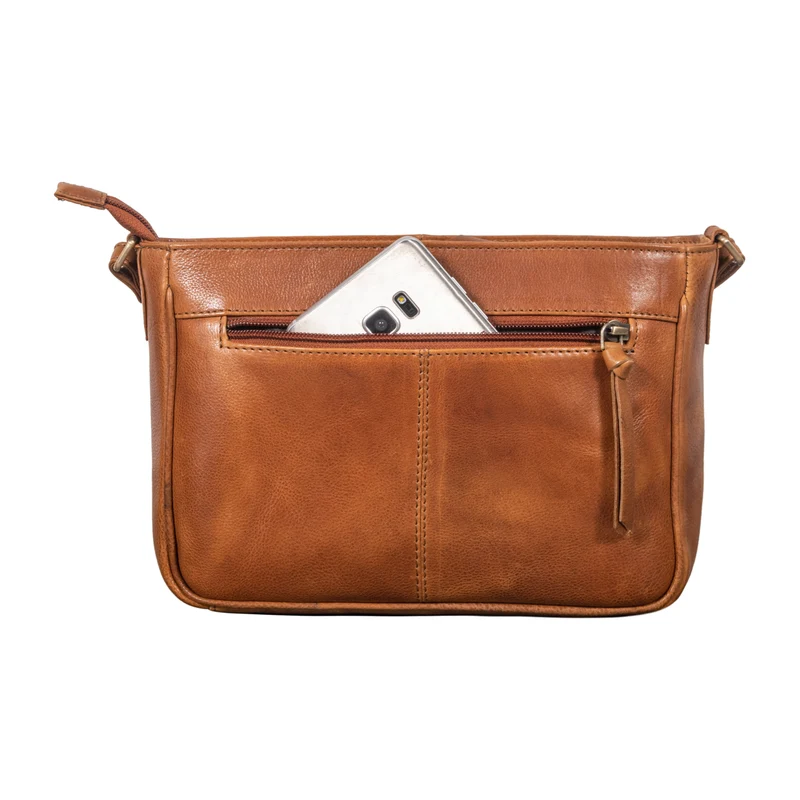 "Lilia" 2-in-1 Umhängetasche Damen Leder Kleine Handtasche elegant