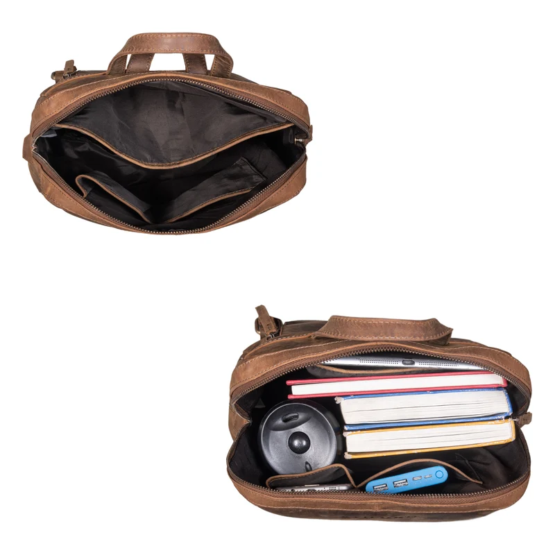 "Maxime" Kleiner Leder Daypack für Damen