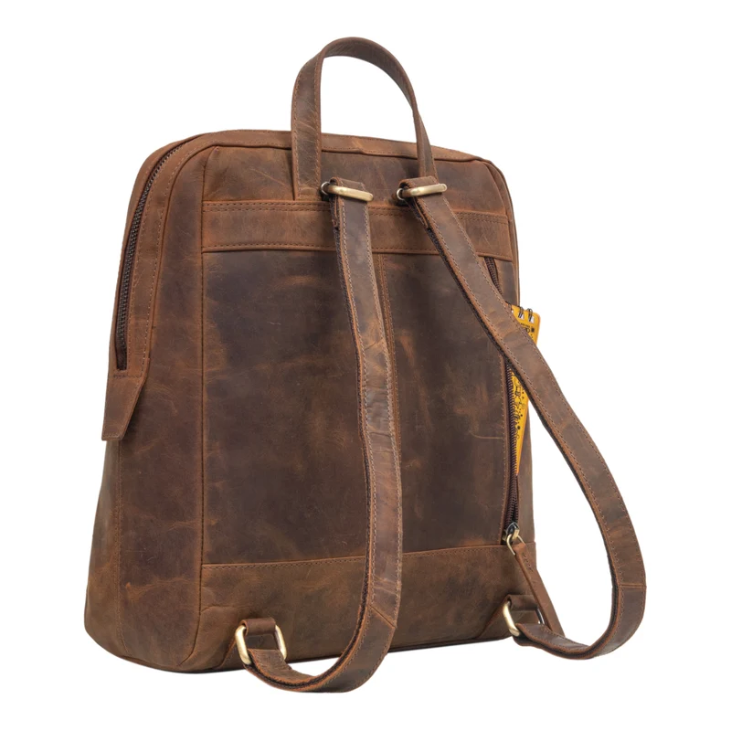 "Maxime" Kleiner Leder Daypack für Damen