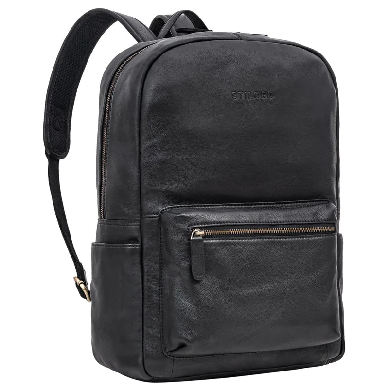 "Quincy" Lederrucksack mit Laptop-Fach 14 - 16 Zoll groß Leder Unisex