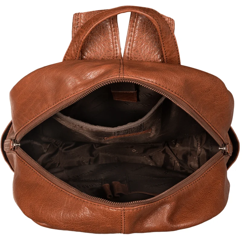 "Quincy" Lederrucksack mit Laptop-Fach 14 - 16 Zoll groß Leder Unisex