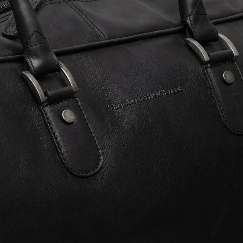 The Chesterfield Brand Jayven - Rollenreisetasche Leder 60 cm (black)