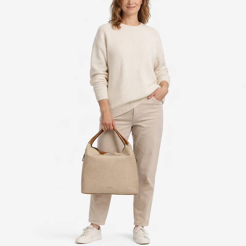 Liu Jo - Henkeltasche L 38 cm (naturale)