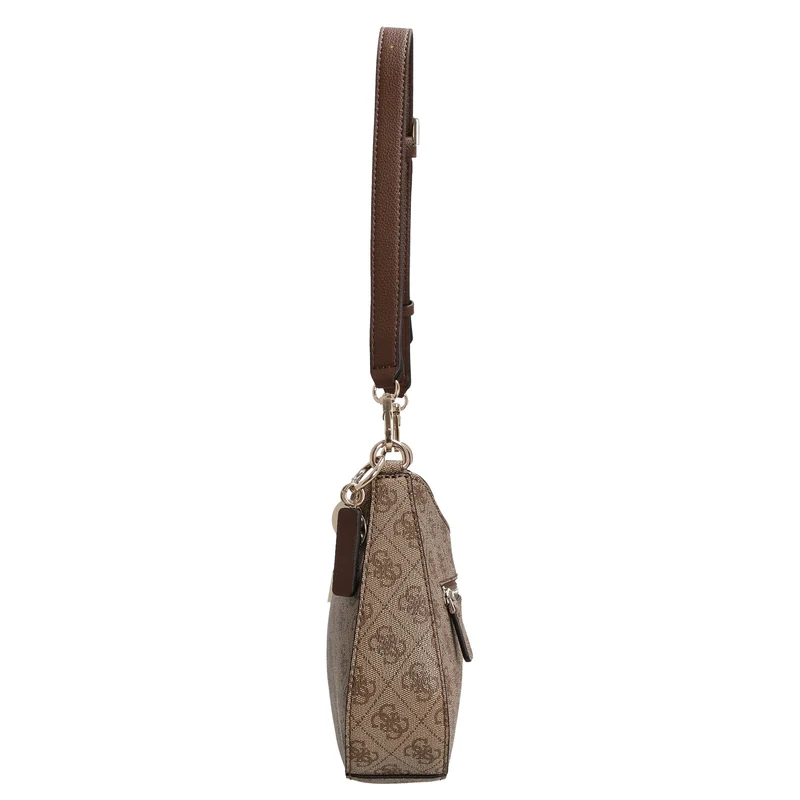 Guess Noelle II Top Zip - Schultertasche 28 cm (latte logo/brown)
