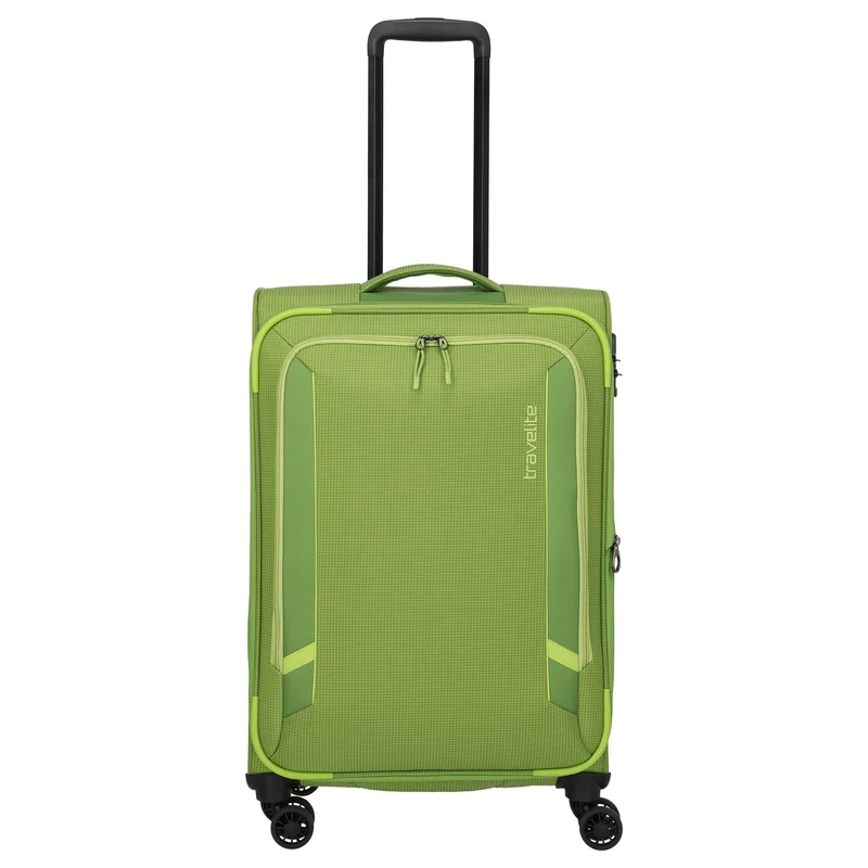 Travelite Corsiica - 4-Rollen-Trolley Set 4tlg. erw. (fresh green)