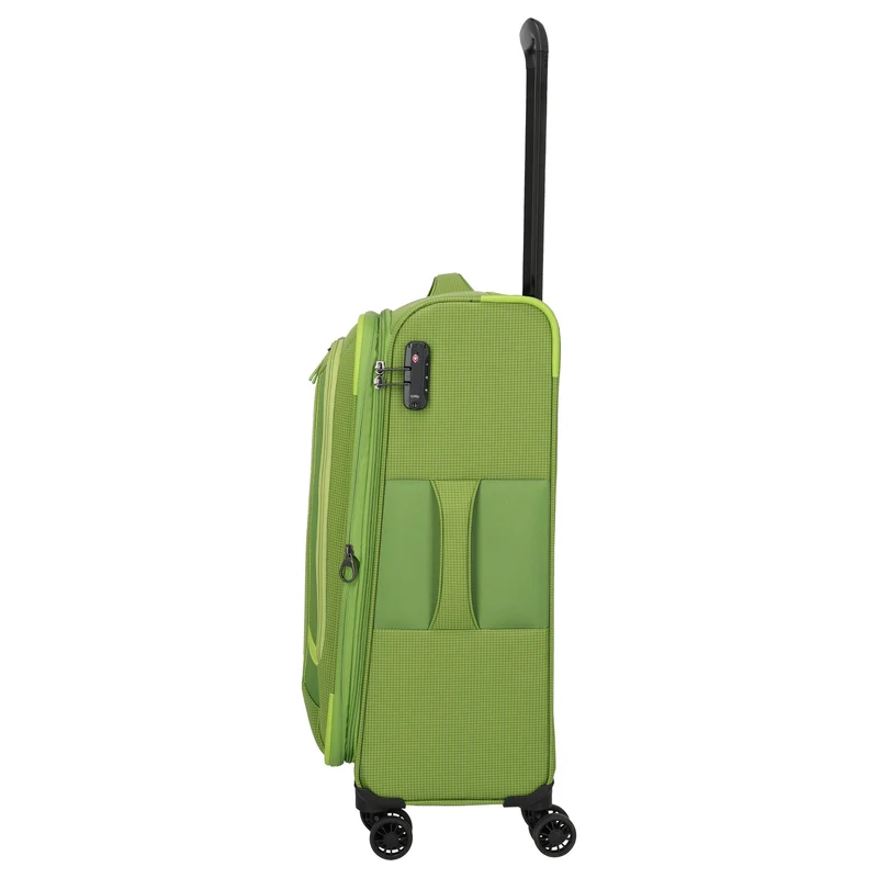 Travelite Corsiica - 4-Rollen-Trolley Set 4tlg. erw. (fresh green)