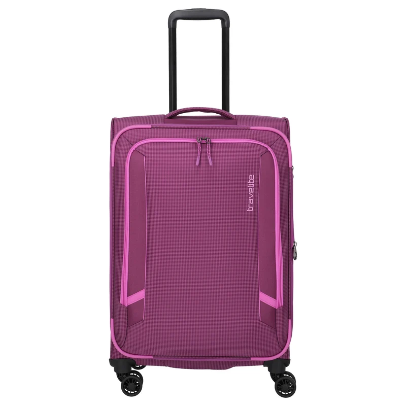 Travelite Corsiica - 4-Rollen-Trolley Set 4tlg. erw. (pink)