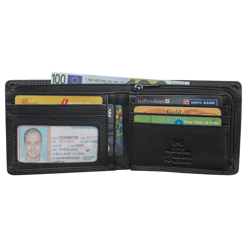 "Lunis" Leder Geldbörse RFID Herren