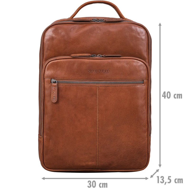 "Pietro" Business Lederrucksack Groß