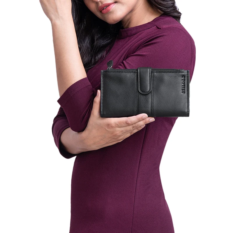 "Alyssa" Portemonnaie Handy Leder Damen