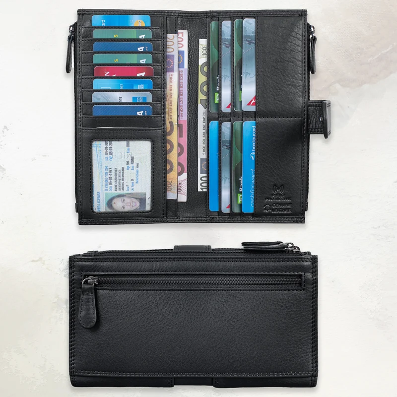 "Alyssa" Portemonnaie Handy Leder Damen