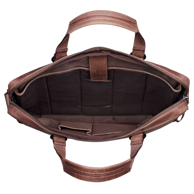 B-WARE "Cornelius" Leder Aktentasche 15.6 Zoll