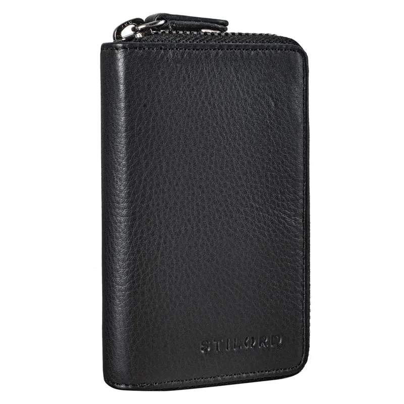 "Fidelis" Leder Schlüsselmäppchen Vintage