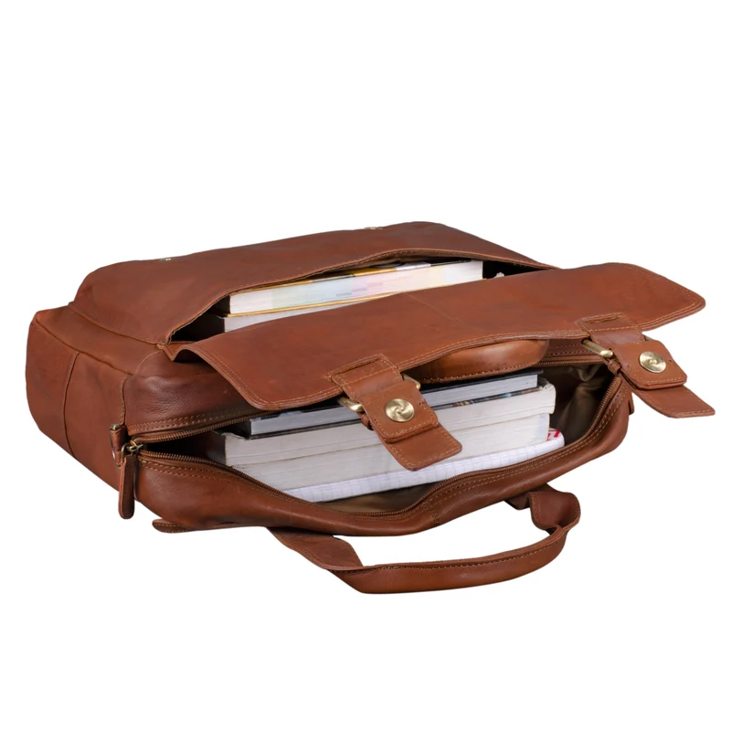 B-WARE "Jairo" Vintage Business Tasche Leder