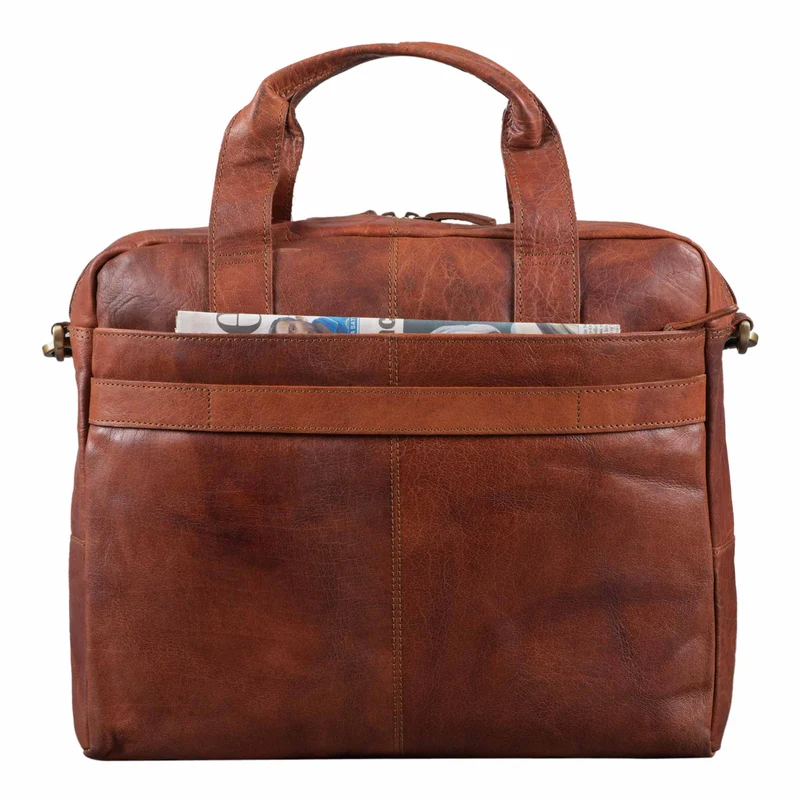 B-WARE "Jairo" Vintage Business Tasche Leder