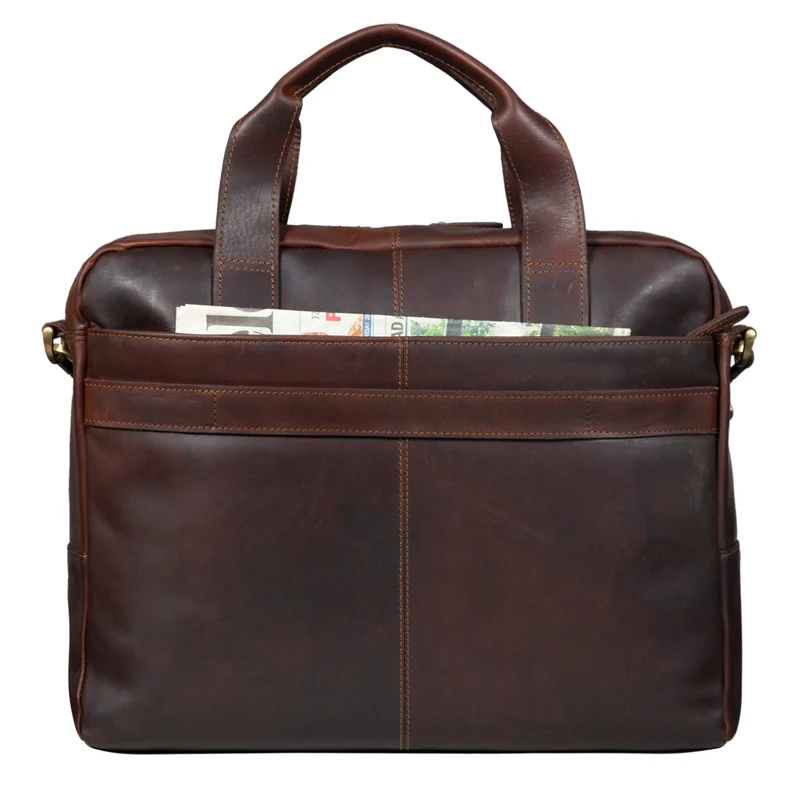 B-WARE "Jairo" Vintage Business Tasche Leder