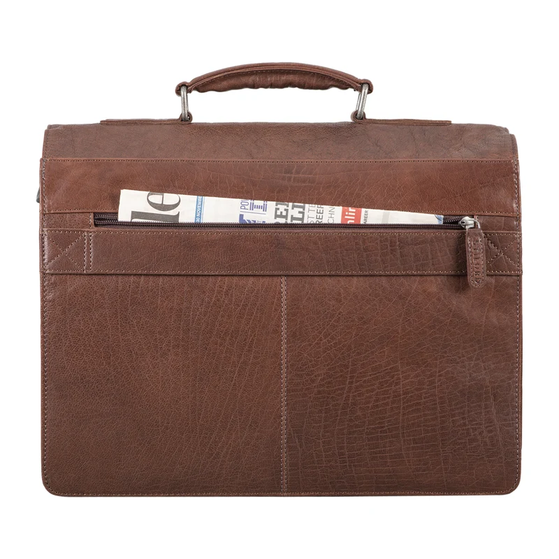B-WARE "Clarence" Leder Businesstasche Männer
