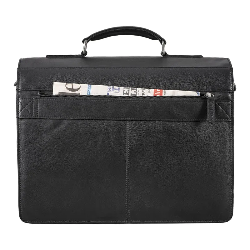 B-WARE "Clarence" Leder Businesstasche Männer