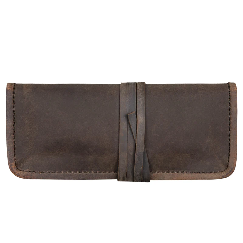 B-WARE "Lenny" Federmäppchen Leder Vintage