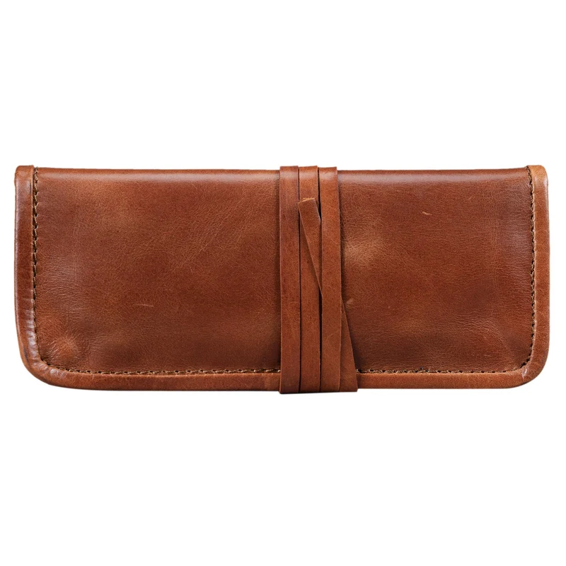B-WARE "Lenny" Federmäppchen Leder Vintage