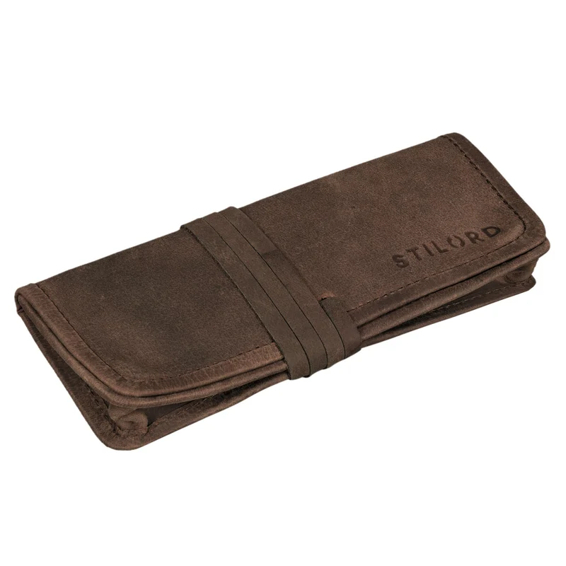 B-WARE "Lenny" Federmäppchen Leder Vintage