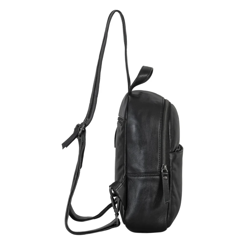 "Rey" 2-in-1 Crossbody Rucksack Sling Bag Leder Damen klein
