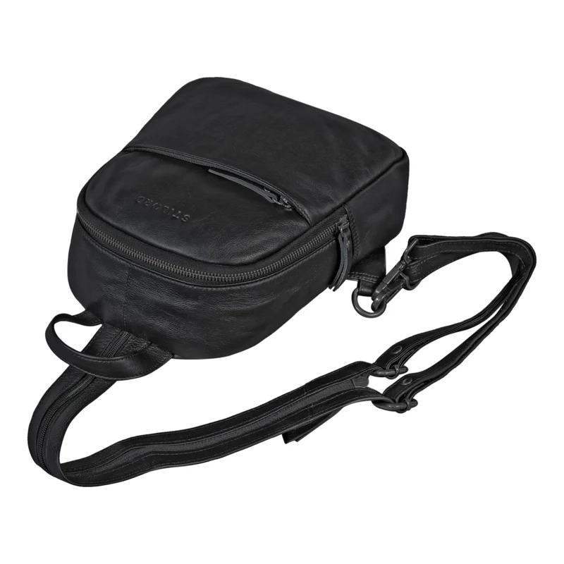 "Rey" 2-in-1 Crossbody Rucksack Sling Bag Leder Damen klein